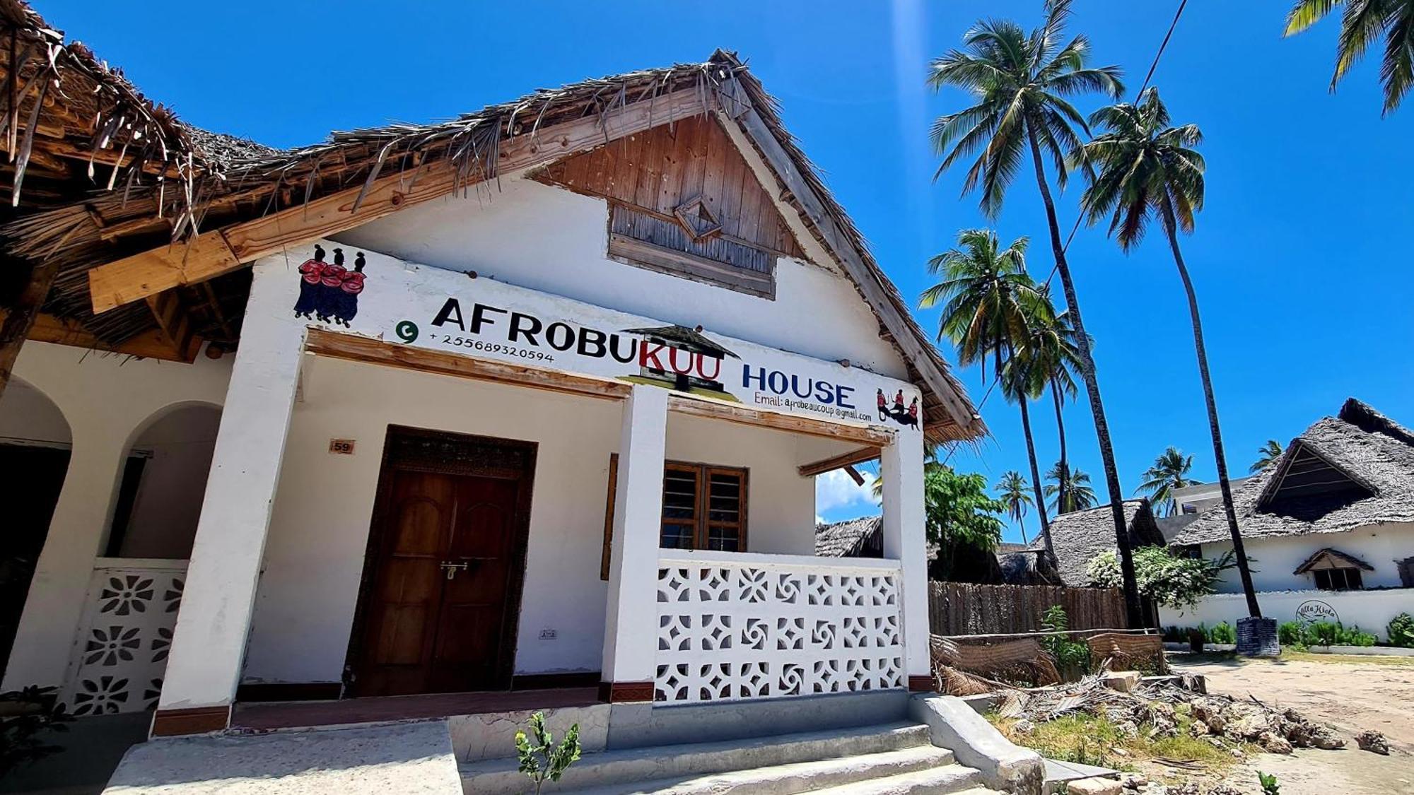 Afrobukuu House Hotell Paje Eksteriør bilde